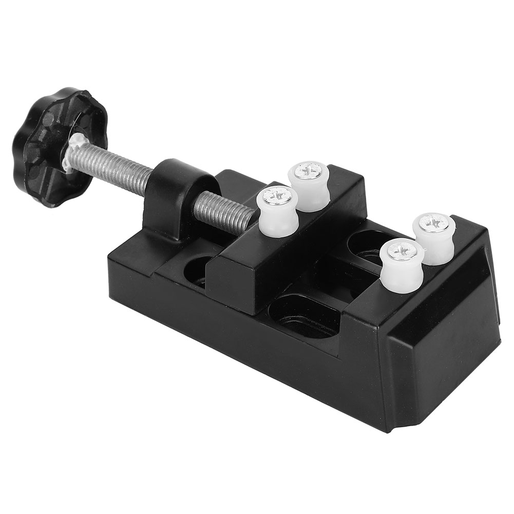 Mini étau d'établi en alliage d'aluminium, mors forgés, ouverture 5,3 cm, 12,5 x 6 cm