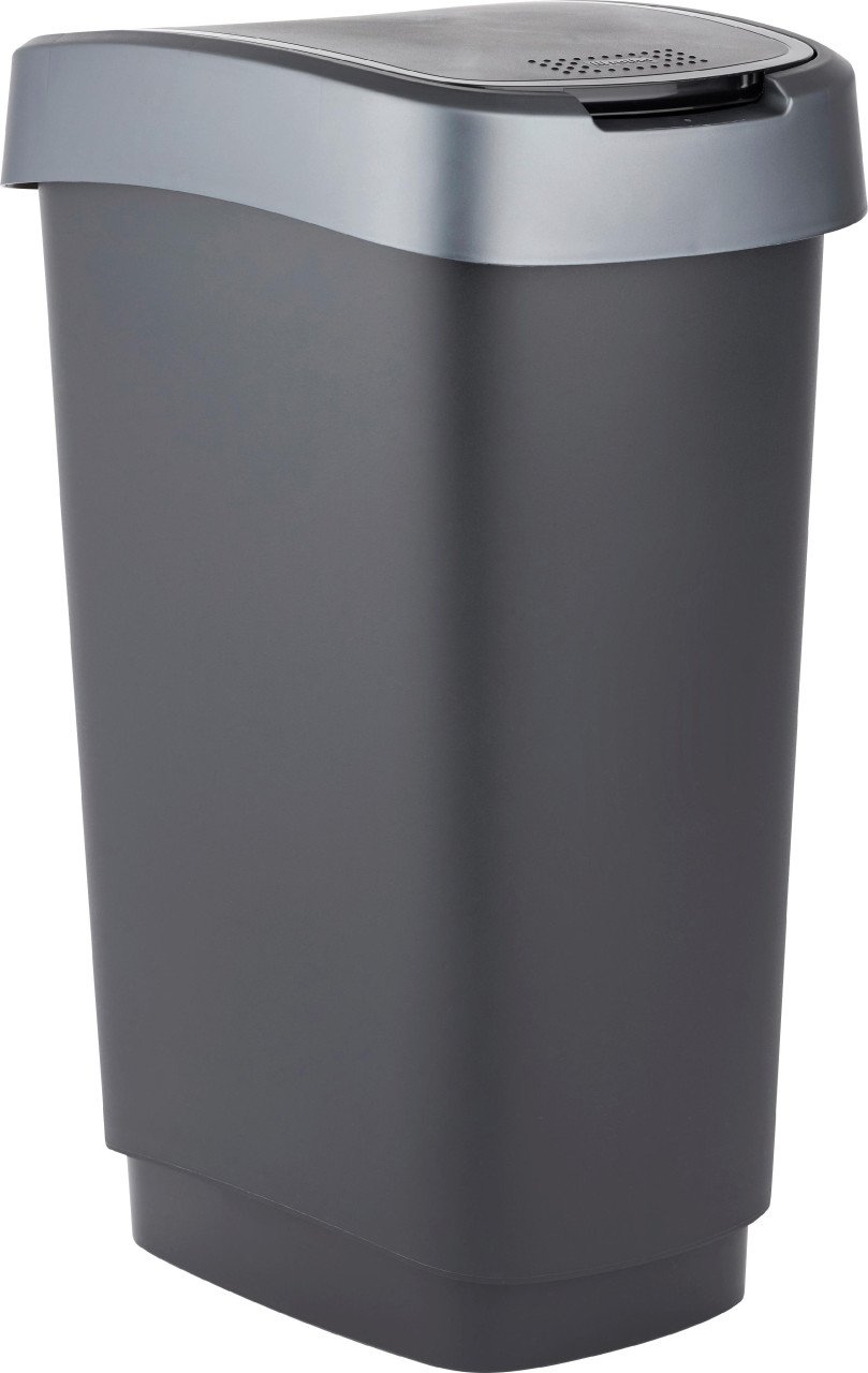 Rotho Twist, 25 l, Rechteckig, Polypropylen (PP), Schwarz, Manuell, 252 mm - Bild 2