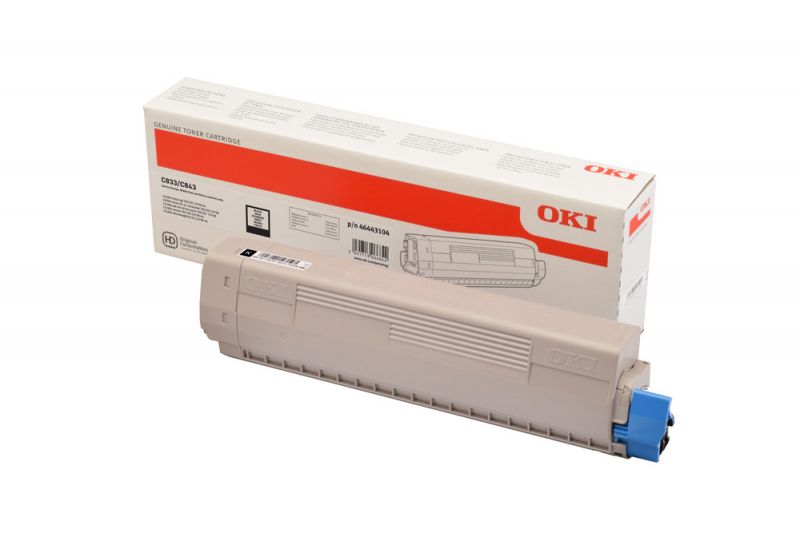 Oki Schwarz Original 46443104 Toner - Bild 8
