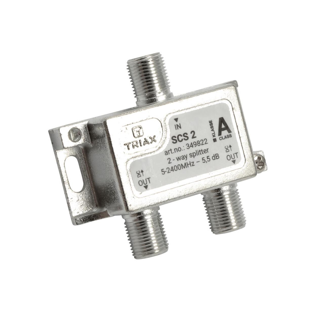 Triax Scs 2 - Sat-Splitter 1X2 5-2400 Mhz