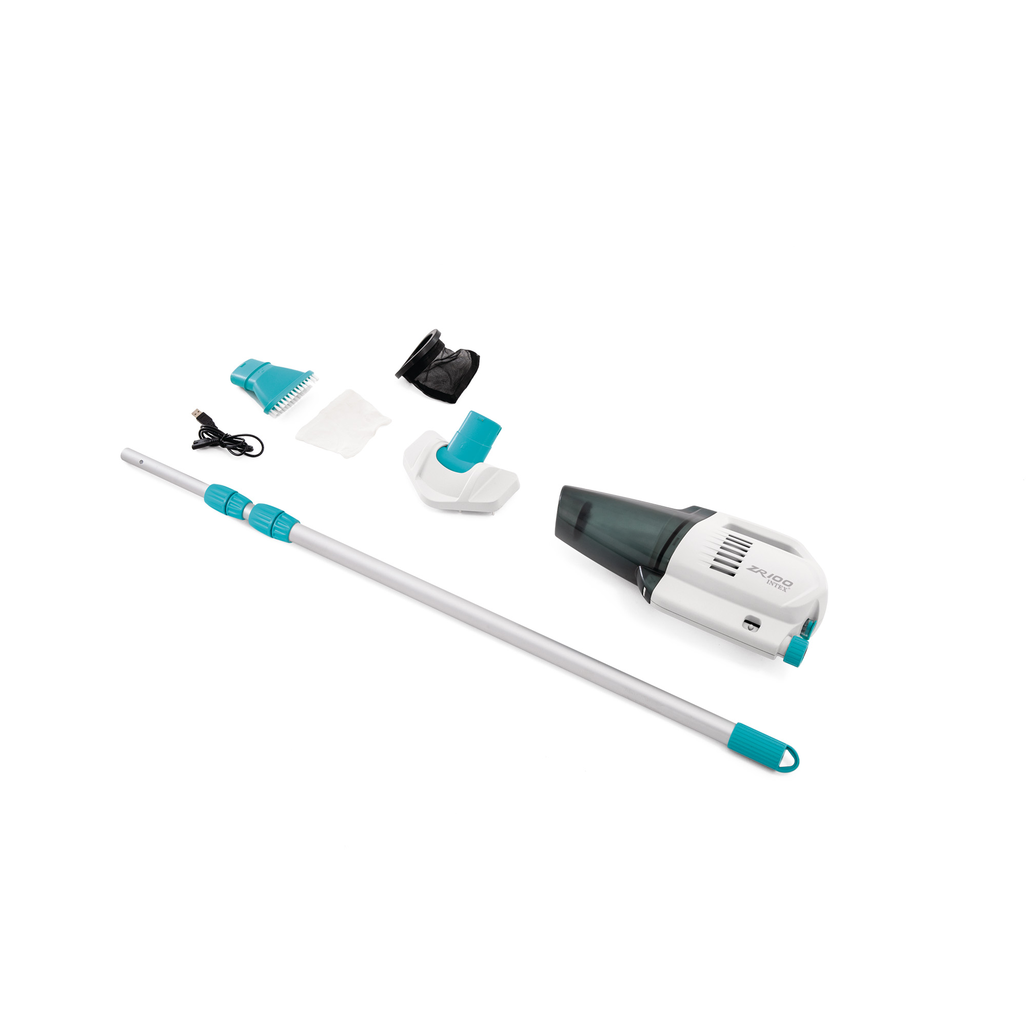 Intex zr100 handmatige zwembadstofzuiger