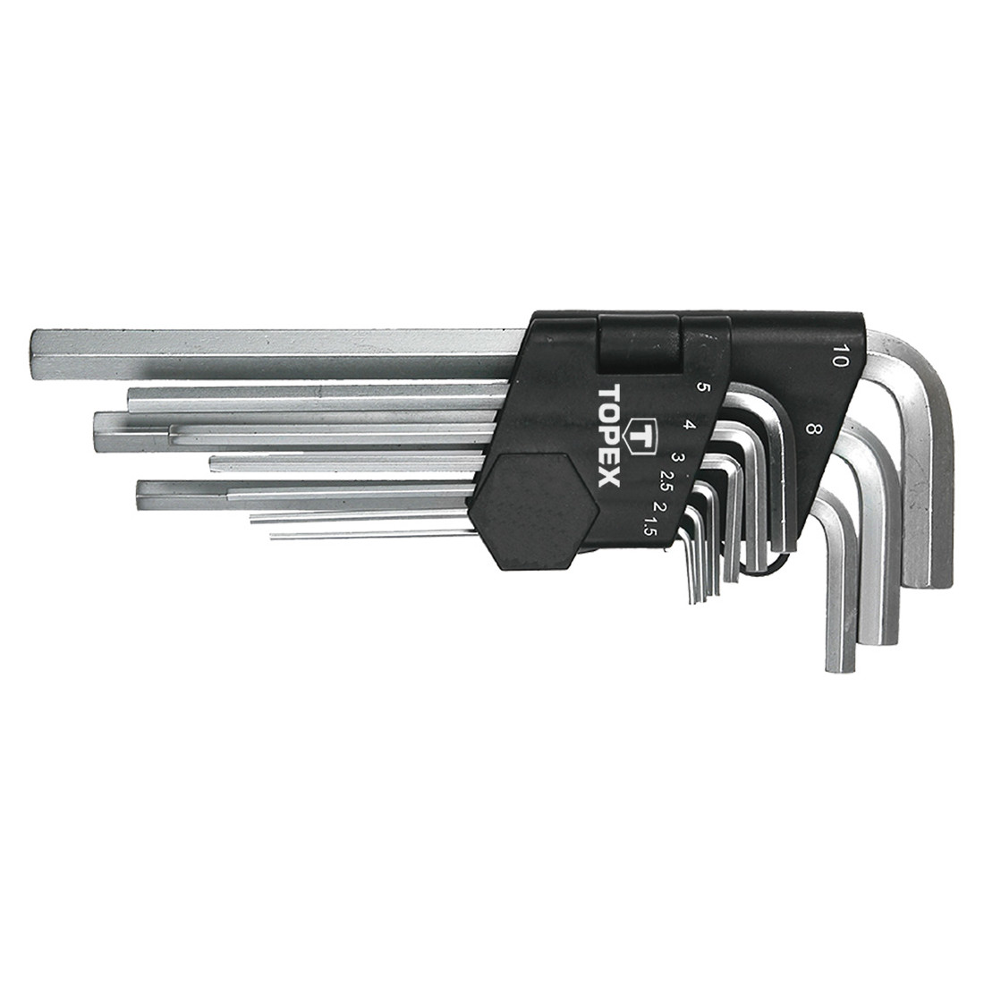 Topex Sechskantschlüssel 1,5–10 Mm, 9Er-Set