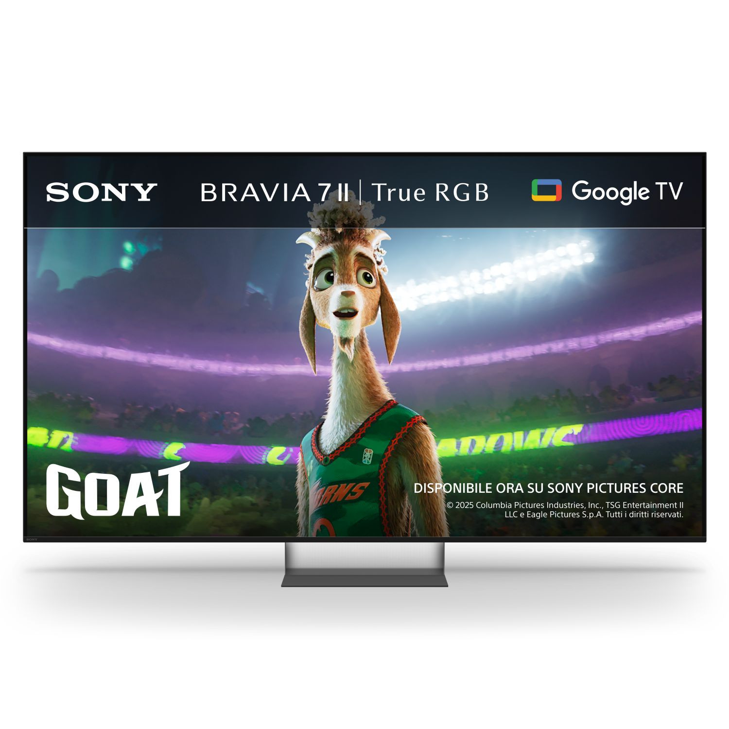 Sony Bravia 7 Ii Rgb Autentico Led Rgb Smart Tv 4k Hdr Xr Processor Con Ai
