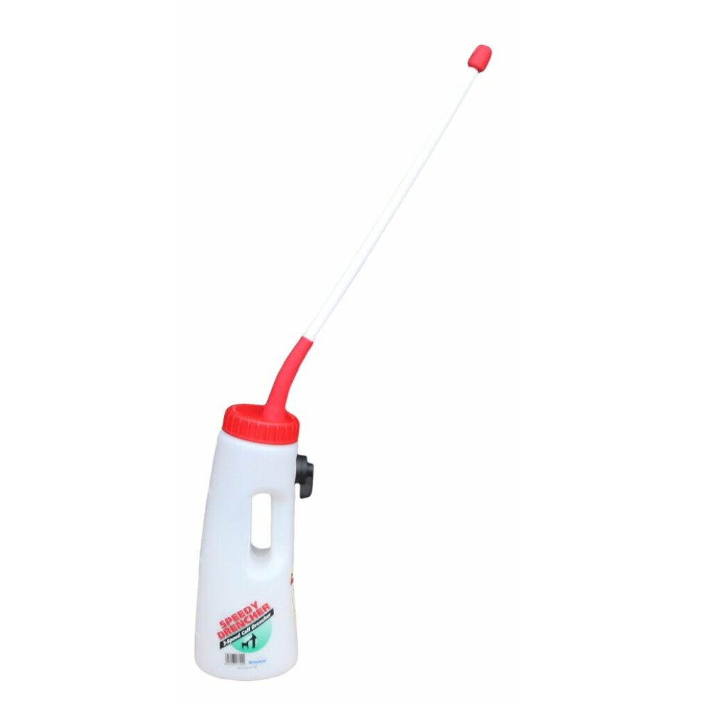 Kerbl - Speedy Drencher Xl 2,5 L, Tränkeflasche Mit 3-Stufen-Ventil, 48 Cm Lang