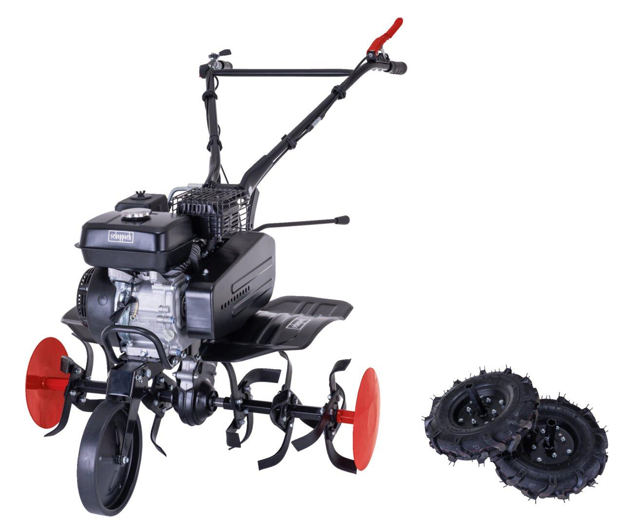 Scheppach - Motozappa A Scoppio Benzina 212cc 4 Tempi Mtp750 Scheppach