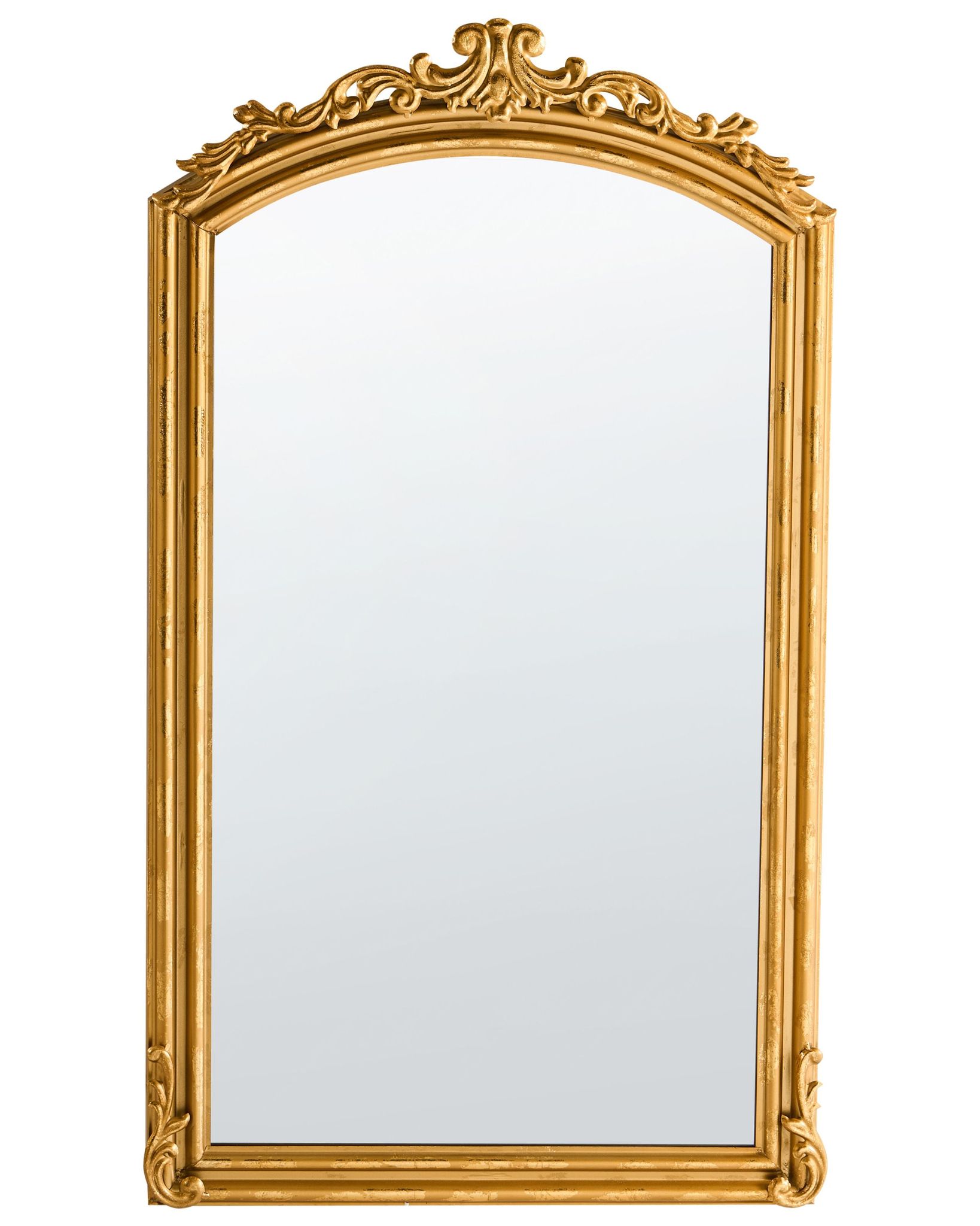 Beliani - Miroir Mural Style Traditionnel 55x96 Cm Cadre Métallique