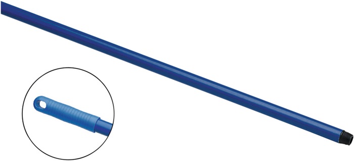 Nölle Blau Haccp-Besenstiel Länge 1500 Mm Glasfaser Reinigungsutensil, - Image 3