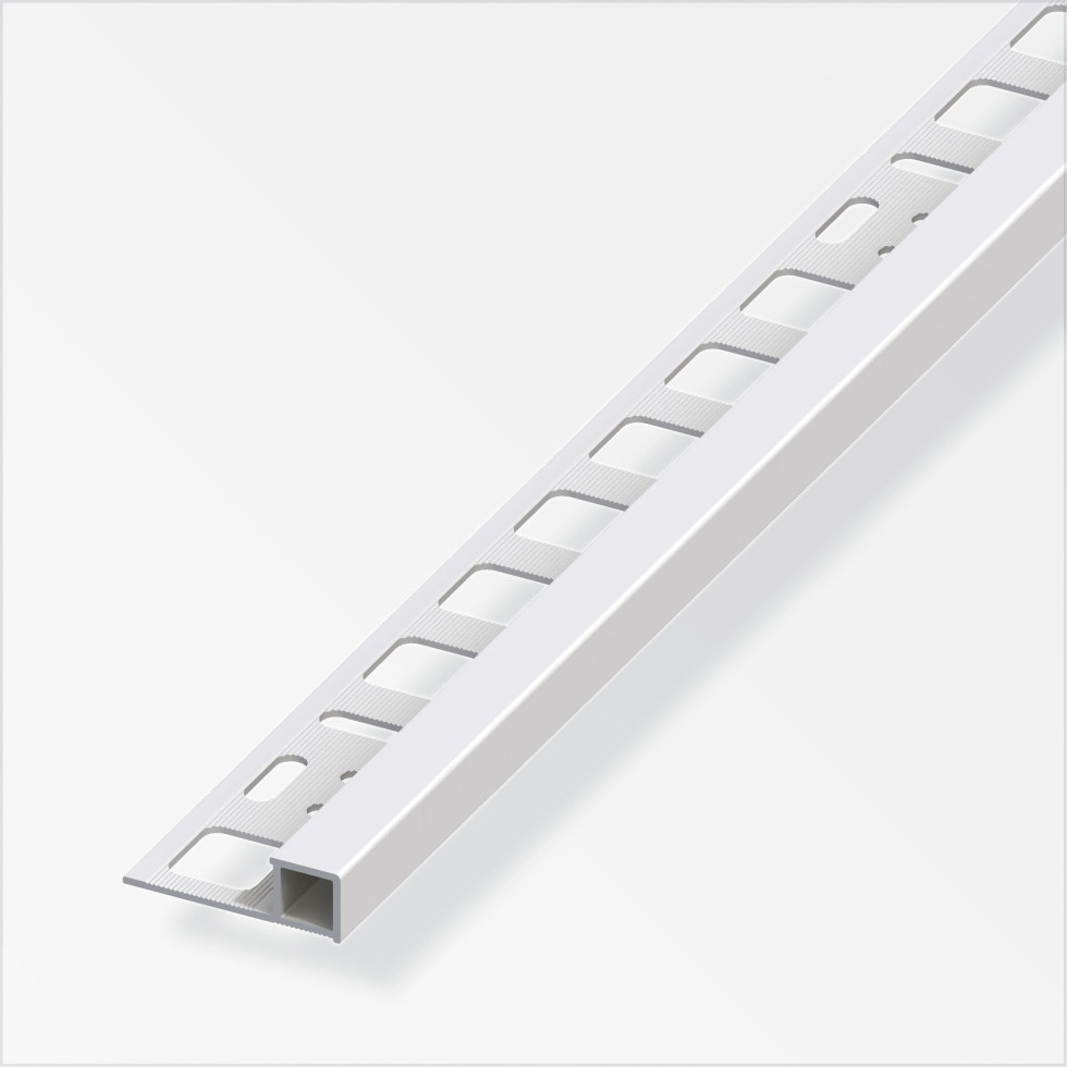 Arcansas - Alfer Quadratprofil Aluminium Eloxiert Silber Vierkantrohre