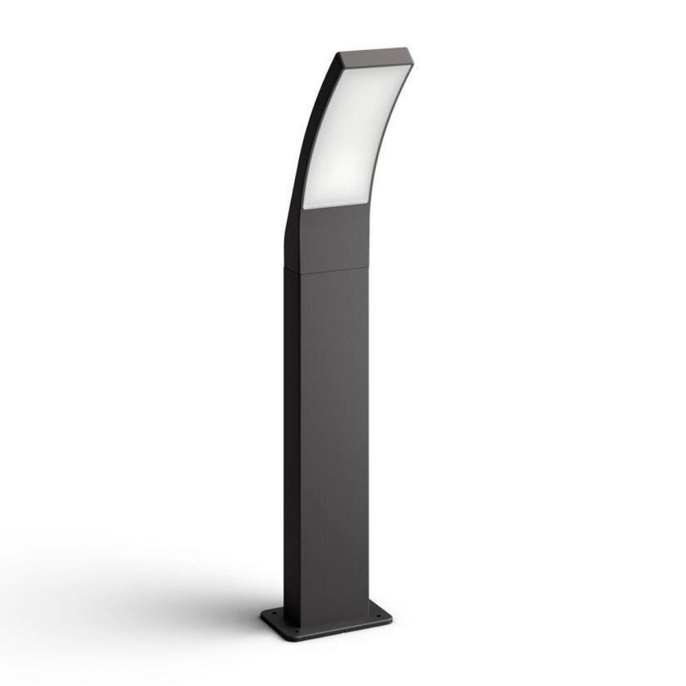 Philips Outdoor-Leuchten Splay Sockel-/Wegeleuchte 12W 2700K Anthrazit wasserfest - Bild 4