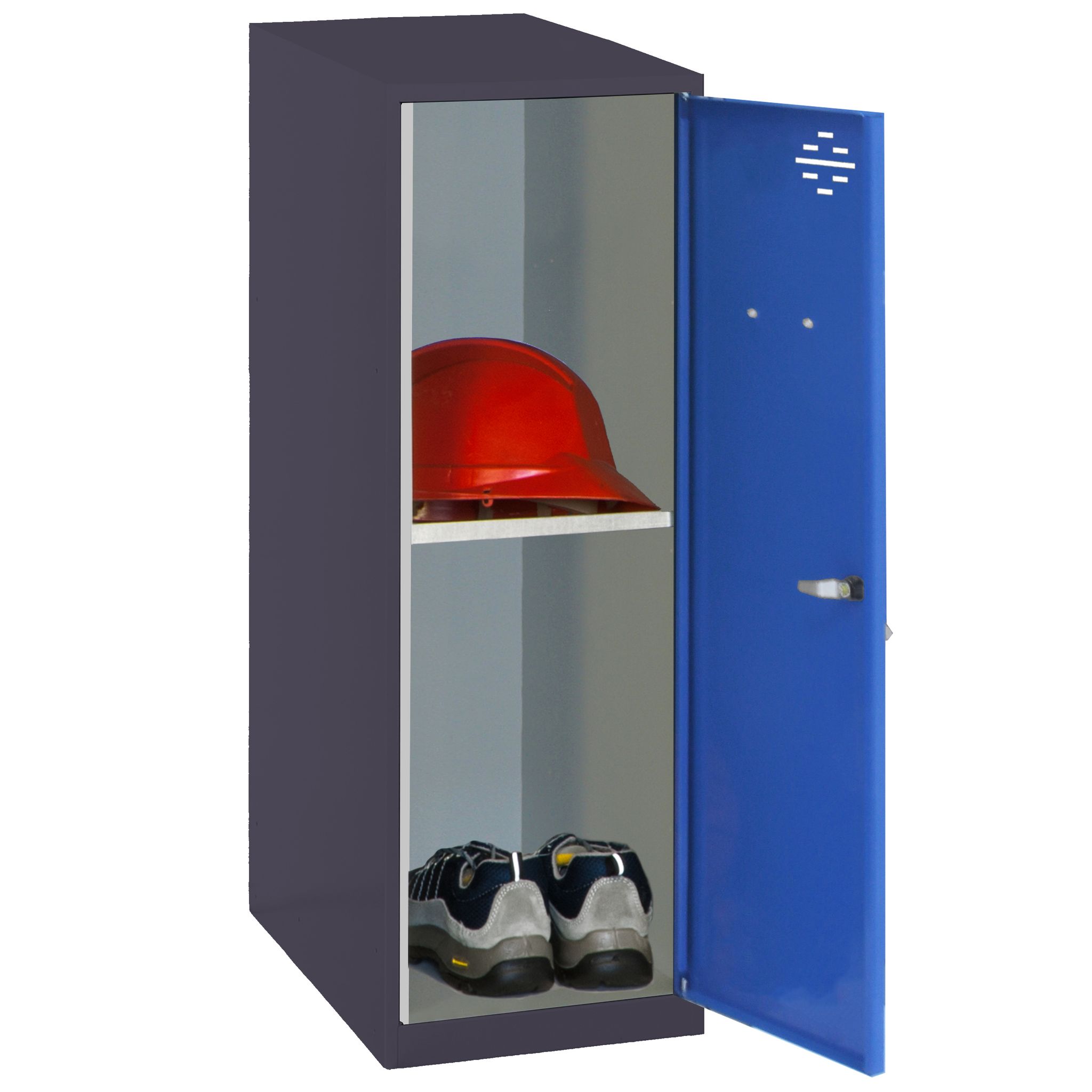 Simonrack Anthrazit Simonlocker Dism. Mini + Ban. Blau