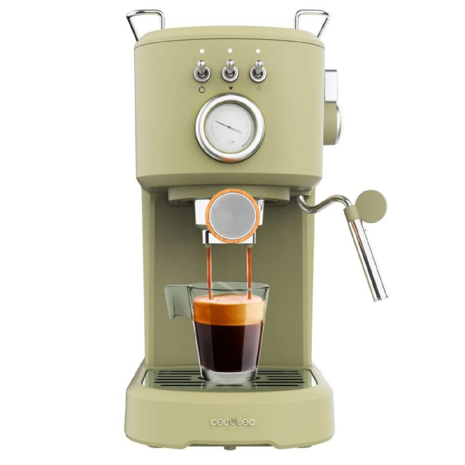 Cecotec Grün - Espresso-Kaffeemaschinen Power Espresso 20 Retro Green