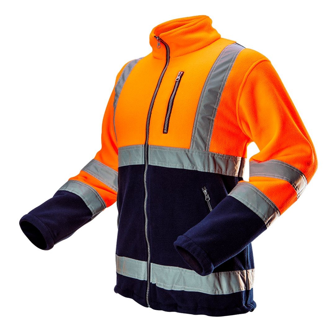 Neo Orange Warnschutzjacke Aus Polar Fleece 280G/M² L