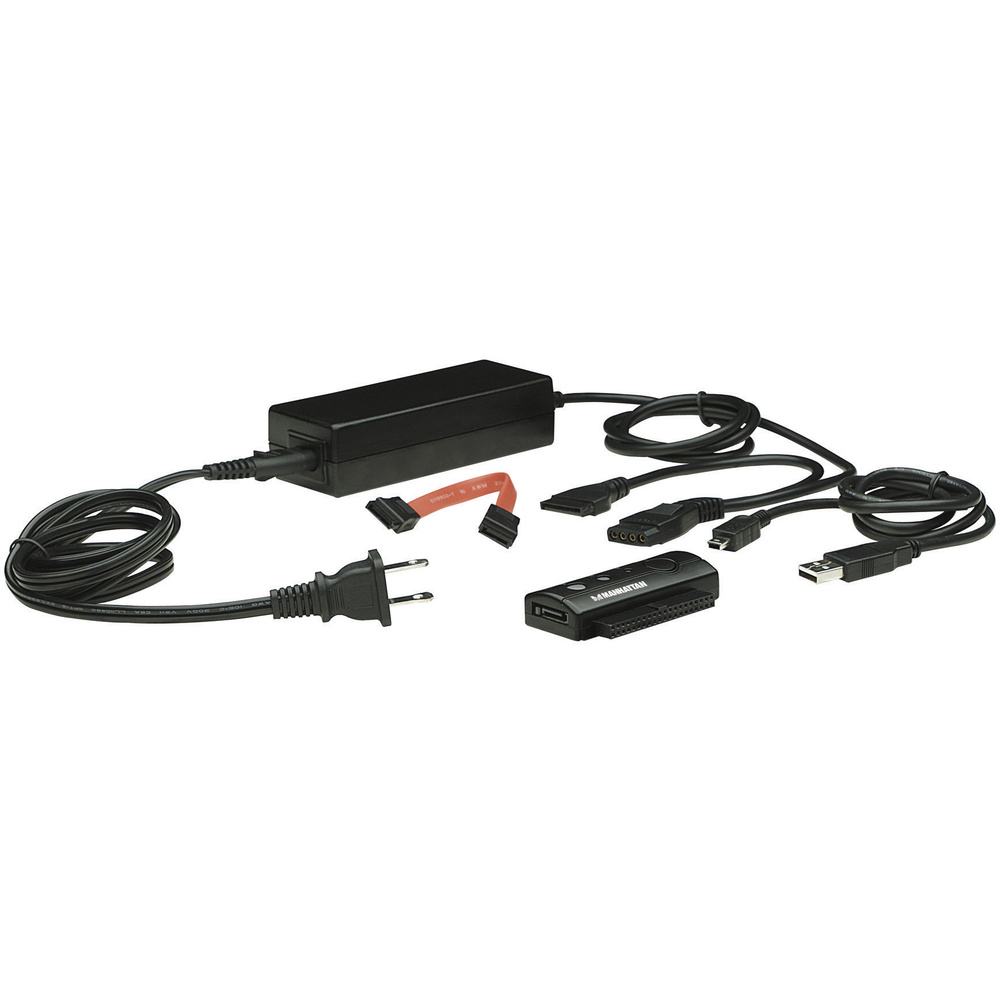 Manhattan USB 2.0 zu SATA (76 cm, SATA, USB 2.0), Interne Kabel (PC) - Image 2