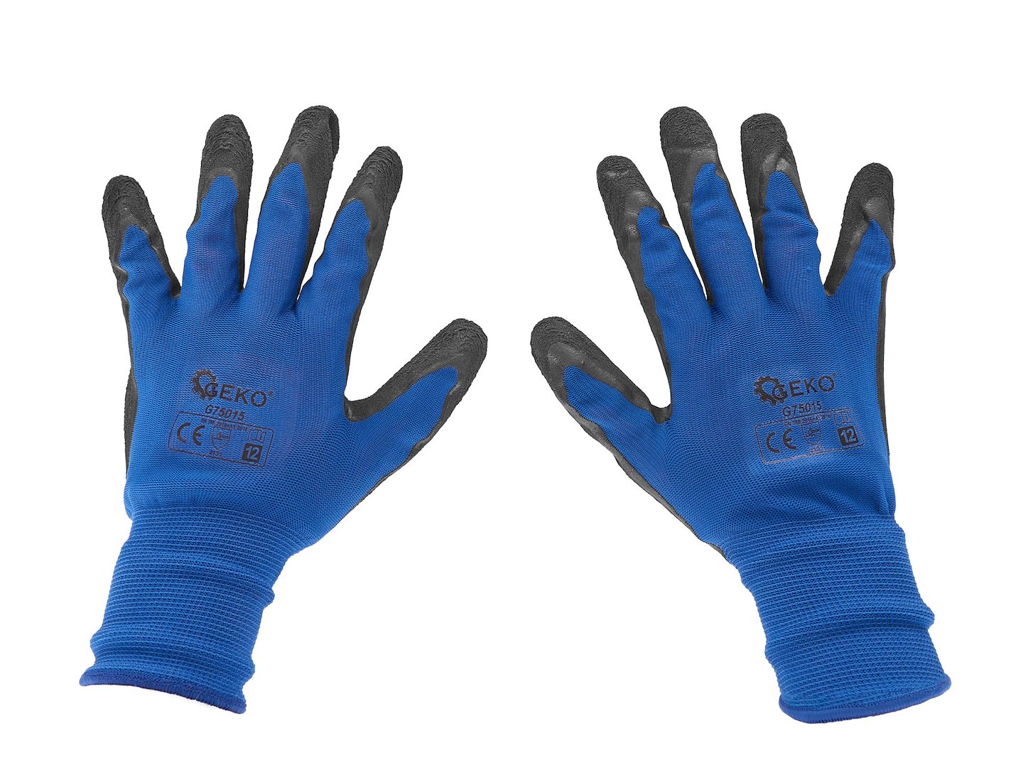 Import Beschichtete Schutzhandschuhe Größe 12 - Marineblau (12/240)