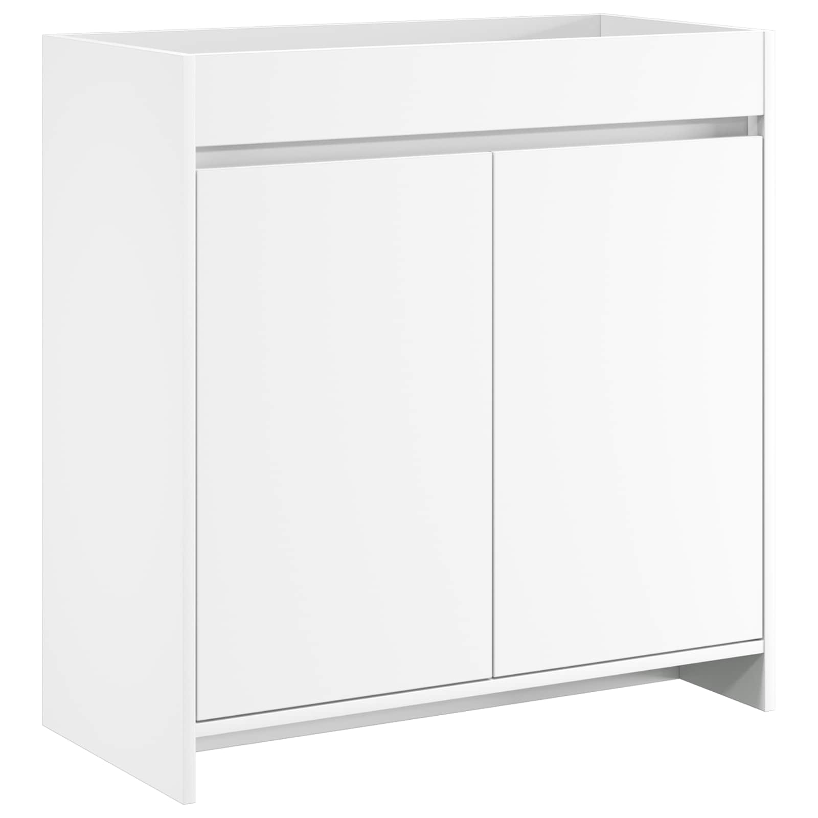 Bathroom Under Sink Cabinet White 78.5 X 37.5 X 81 Cm Vidaxl