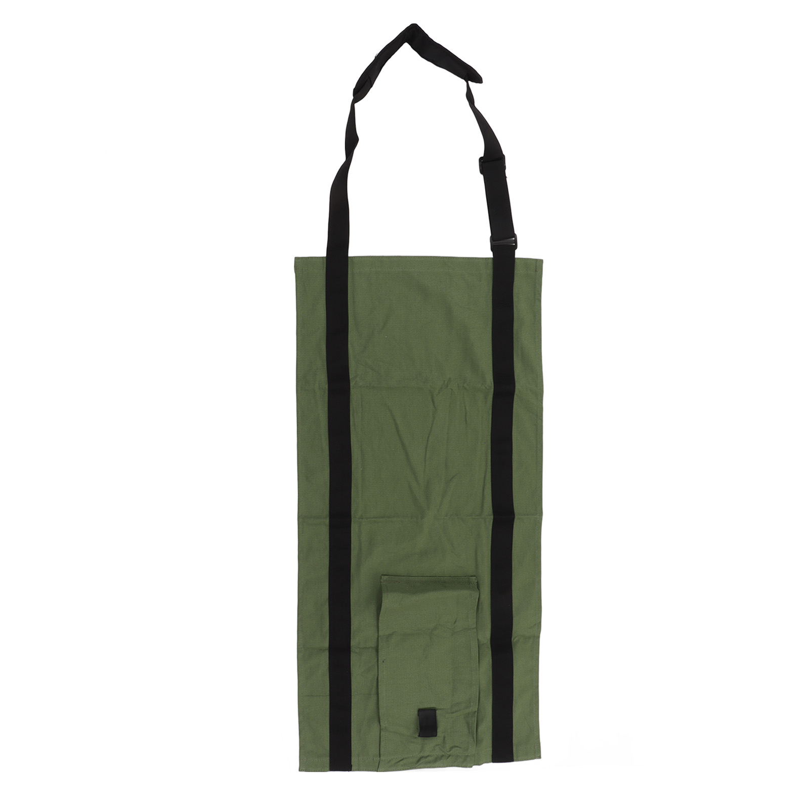 Sac à bûches en toile résistante, poignée renforcée, pour bois de chauffage et branches, pliable