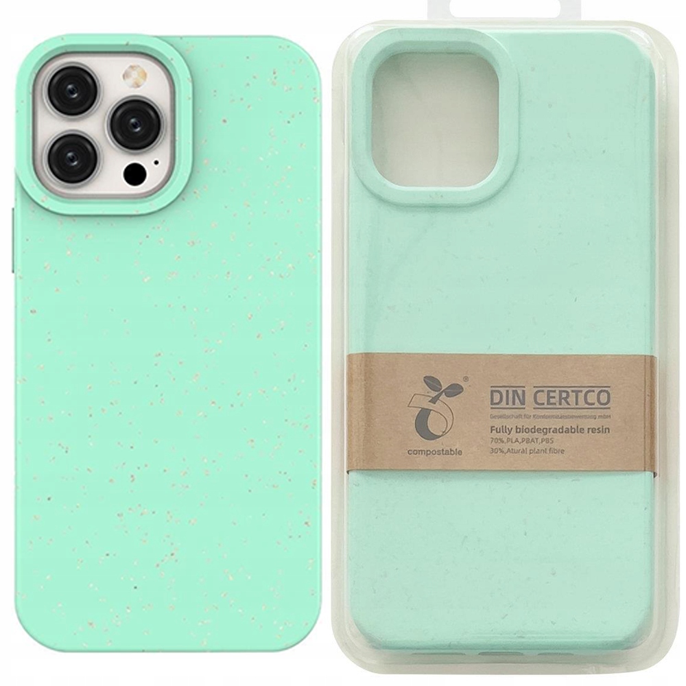 Oem Eco Case Iphone 12 Pro Max Silikonhülle Handyhülle Mint