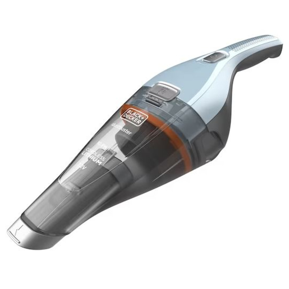 Black & Decker Black+Decker - 7,2V Akku-Handstaubsauger, Ladestation, Blau/Grau Nvc215w-Qw