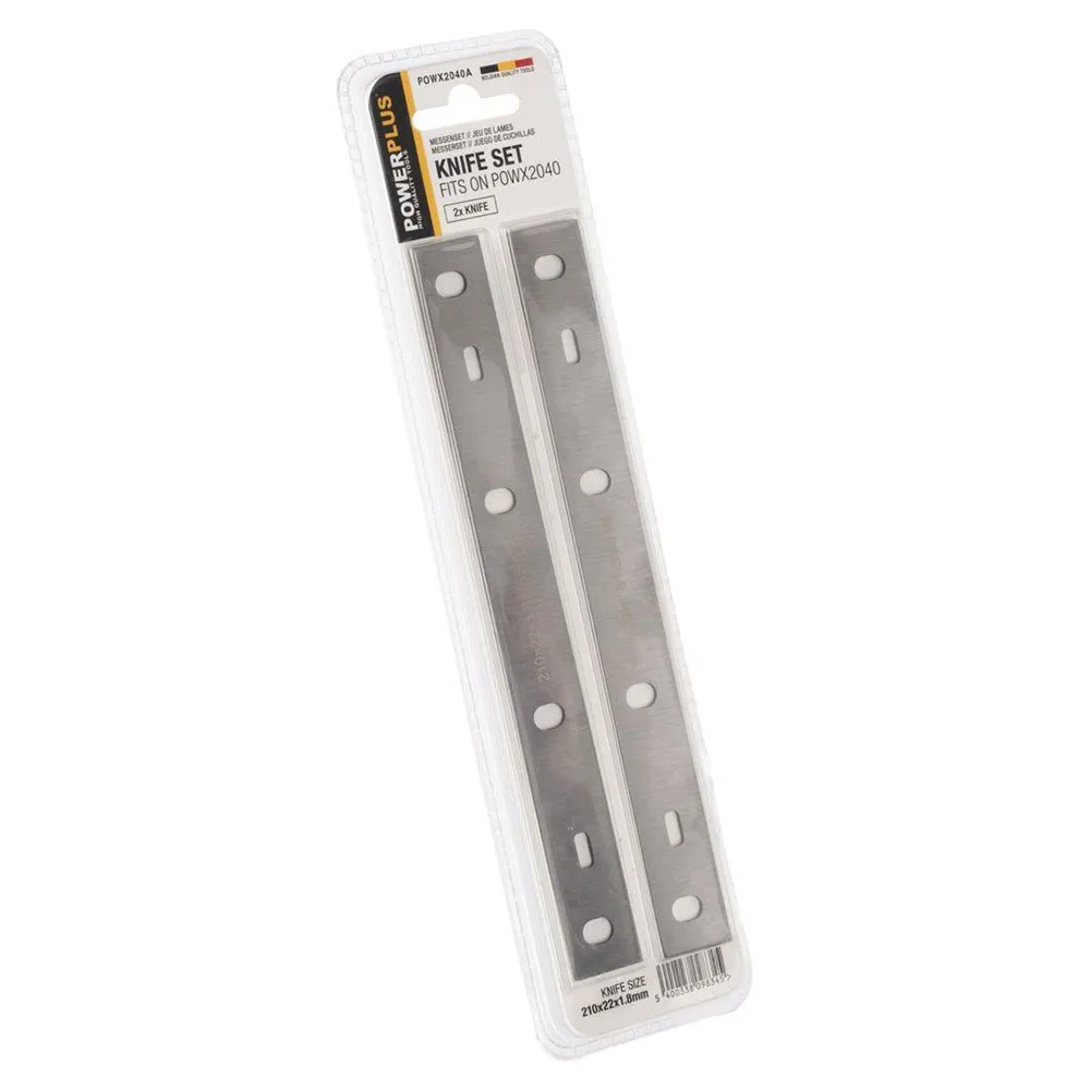 Hobelblätter Powerplus Powx2040a 210x22 Mm 2 Stück