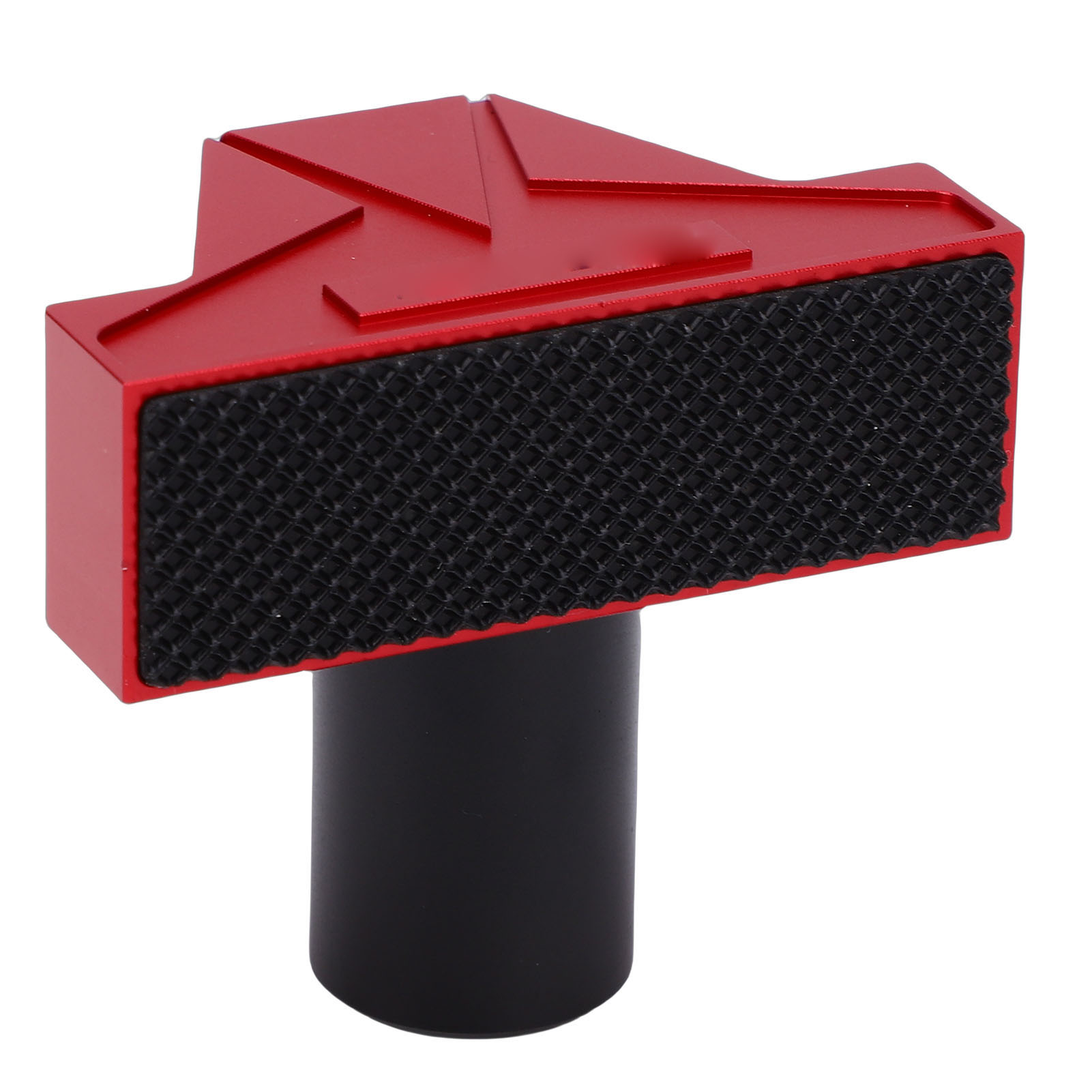 Bloc d'arrêt pour établi, butée antidérapante à démontage rapide, aluminium, 19 mm, rouge