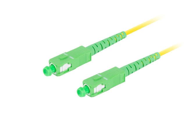 Oem Lanberg Sm Sc/Apc-Sc/Apc Simplex 3,0 Mm Lszh G657a1 2 M Gelbes Glasfaser-Patchkabel