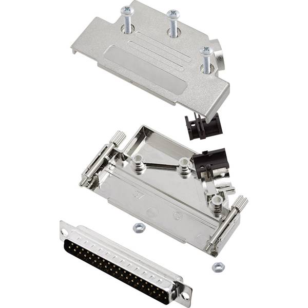 Encitech D45pk-m-37-dbp-k 6355-0009-04 Kit Connettori Maschio Sub-d 45 ° Numero Poli (num): 37 Punte A Saldare 1 Kit