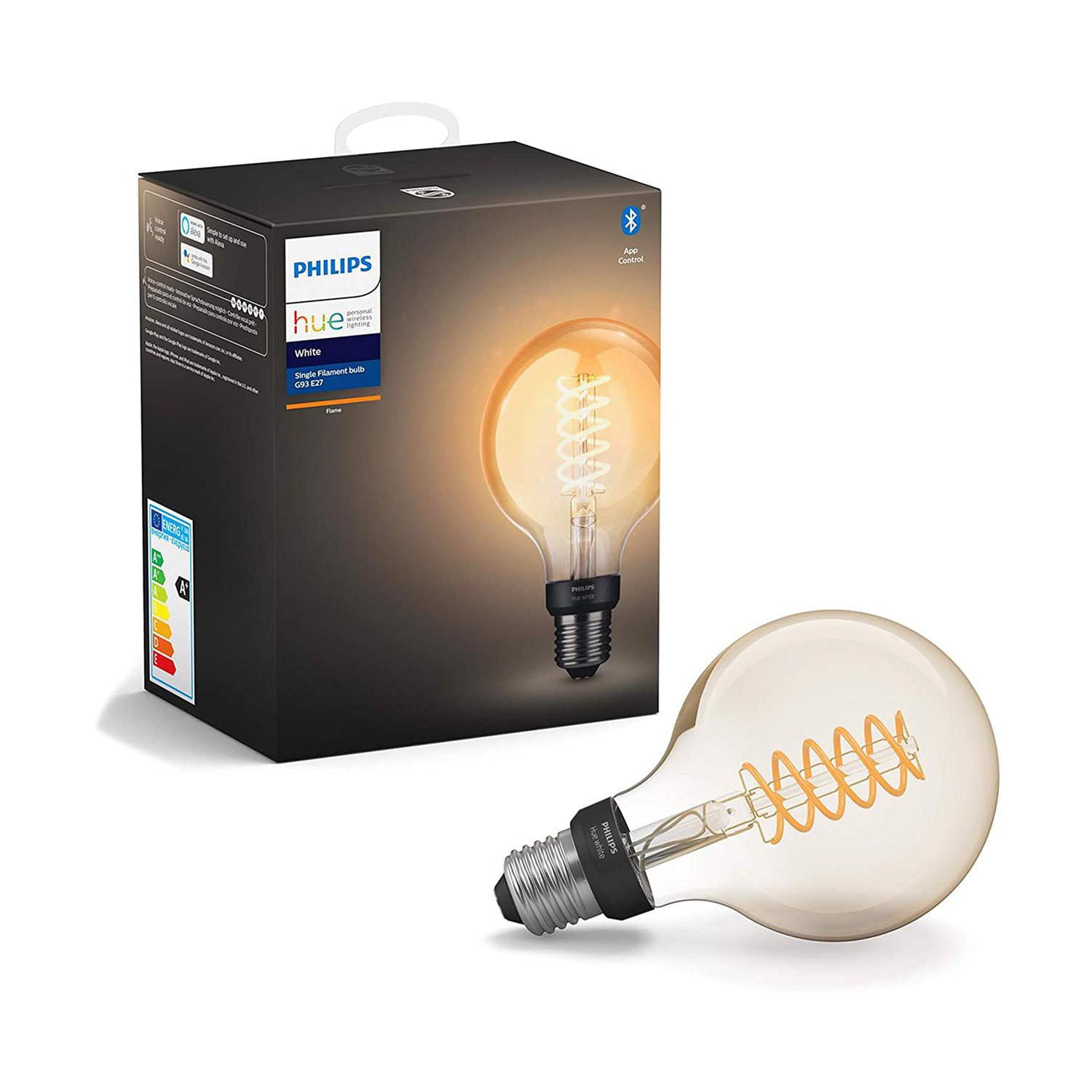 Philips Hue White E27 Einzelpack Globe G93 Filament 580Lm Licht - Bild 7