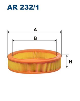 Filtron Luftfilter Ar232/1 Größe 10 Ar 232/1 - Bild 7