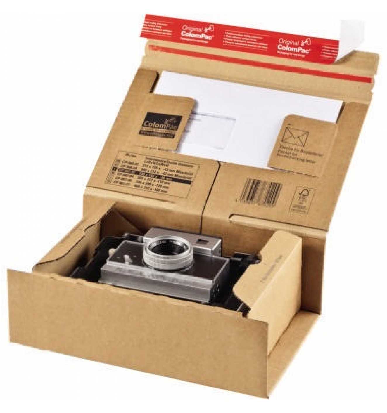 Colompac Braun Versandkarton Post-Box Cp067.07 46X16x31cm 161569470 - Image 4