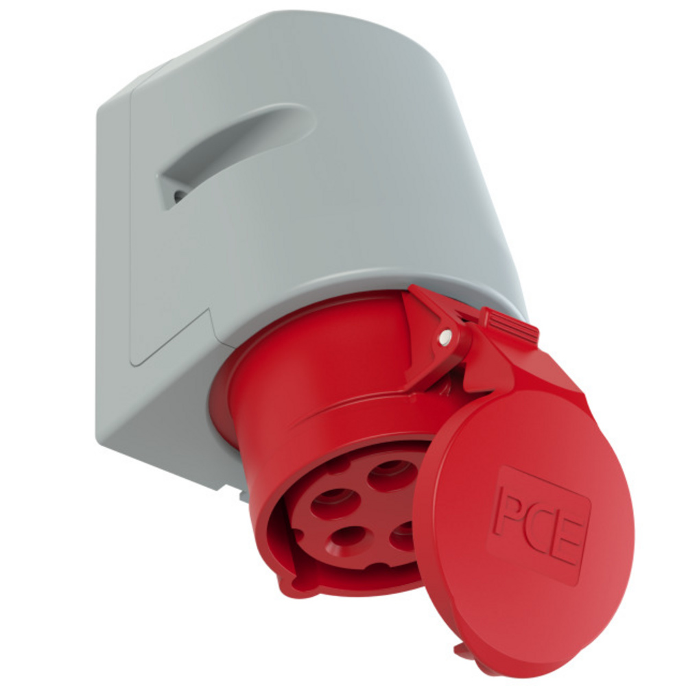 Pce Rot - 115-6Tt Cee Wandsteckdose 16 A 5Polig 400 V 1 St.