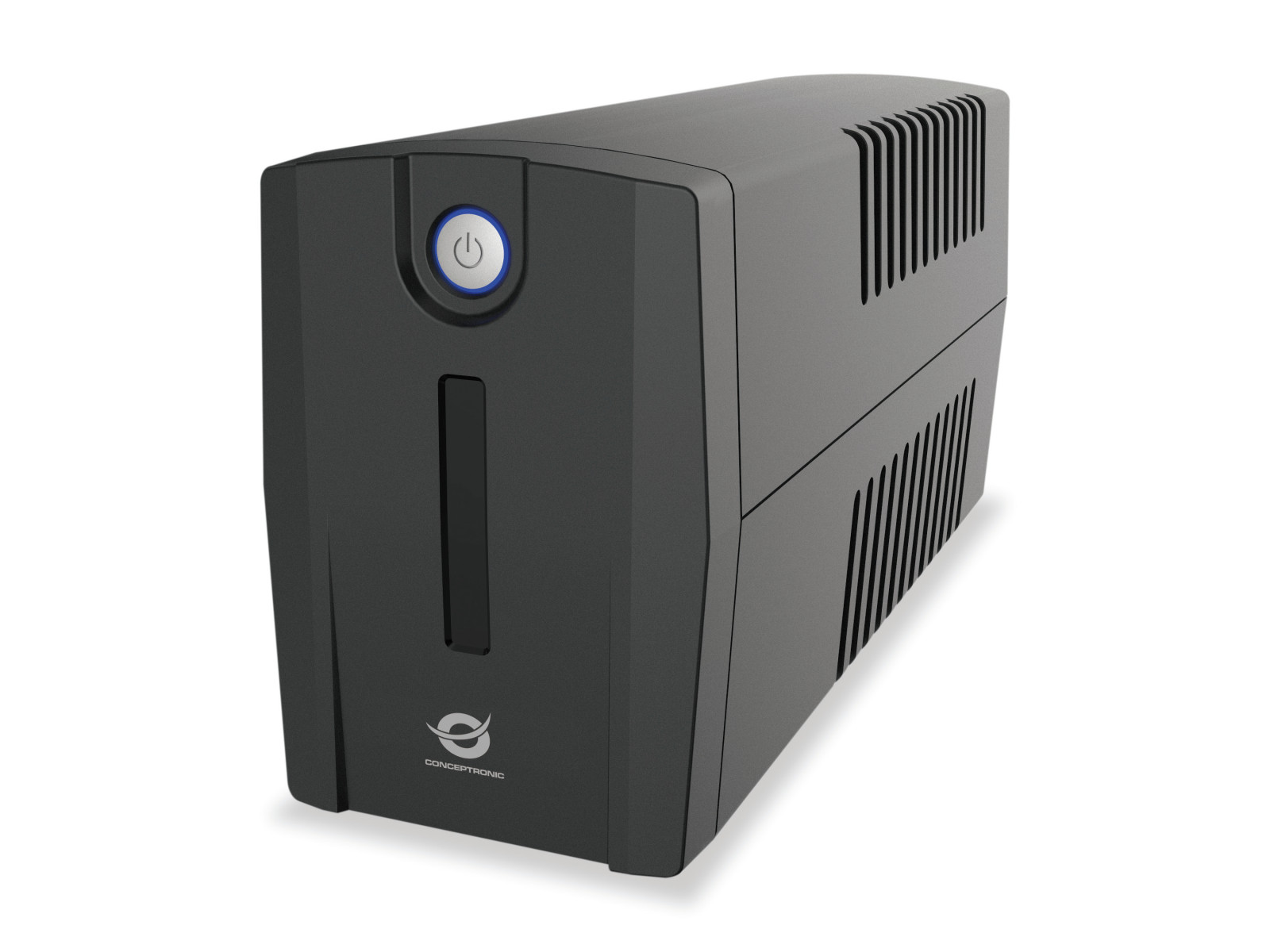 Conceptronic ZEUS02ES alimentation d'énergie non interruptible Interactivité de ligne 0,85 kVA 480 W 2 sortie(s) CA