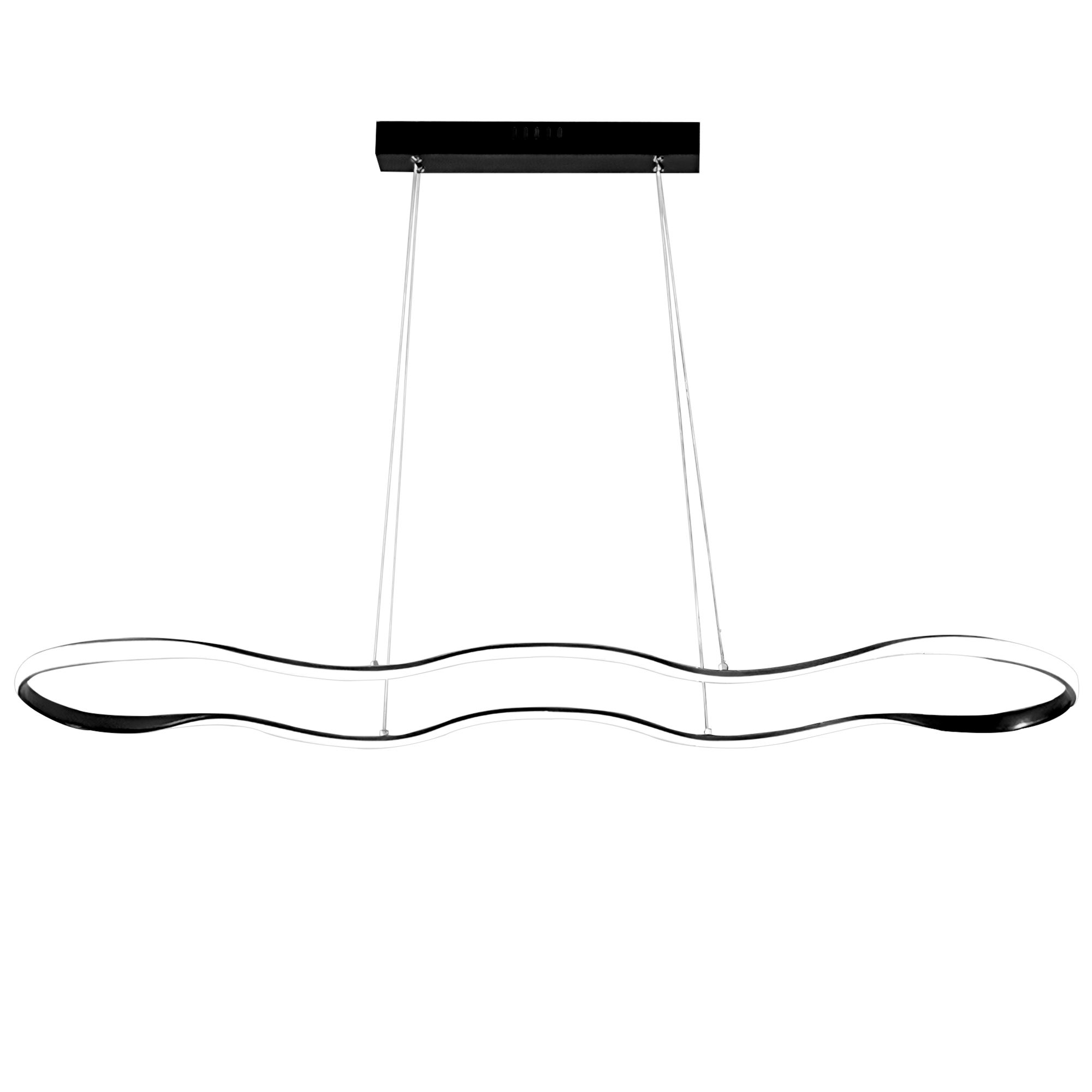 Toolight - Lampe Suspendue À Led Lhj026-cp 15 Black