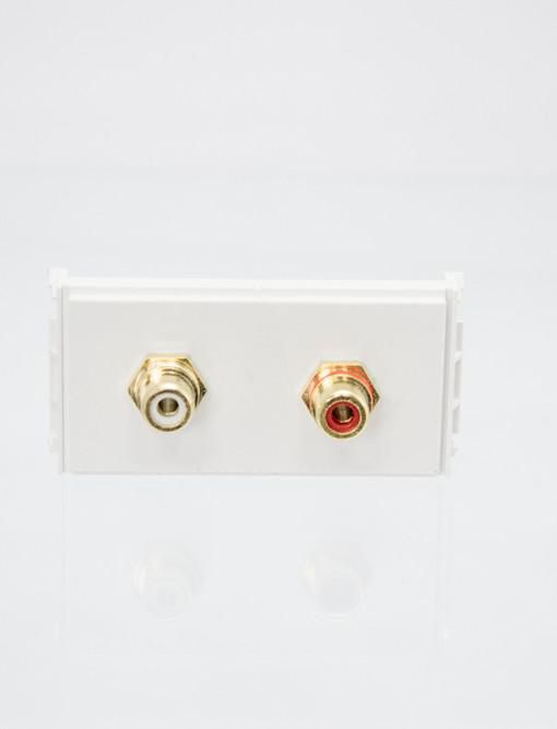 Vivolink Weiss Steckdose, Wi221285 2 X Rca Steckdose - Image 3