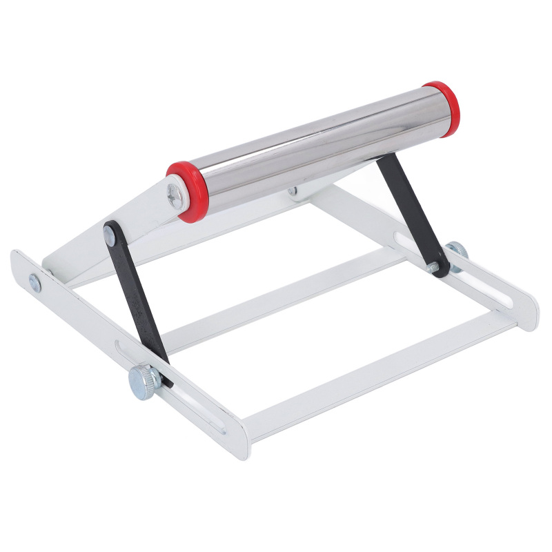 Support de table de scie réglable en hauteur de 55 à 135 mm, pliable, acier inoxydable et fer peint