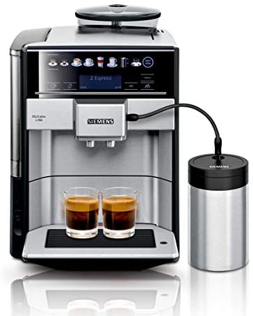 Macchina Da Caffè Automatica Eq.6 Plus S700 Te657m03de, Pulizia Automatica, Selezione Diretta, Due Tazze Contemporaneamente, 1500 W, Acciaio Inox - Siemens