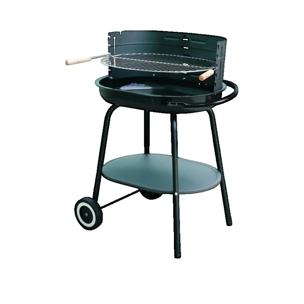 Master Schwarz Holzkohlegrill, 4U-Onlinehandel Grillwagen 60X42x84cm Holzkohlegrill Oval Standgrill Kohlegrill Gartengrill Grill Bb (37.50 Cm) - Bild 5