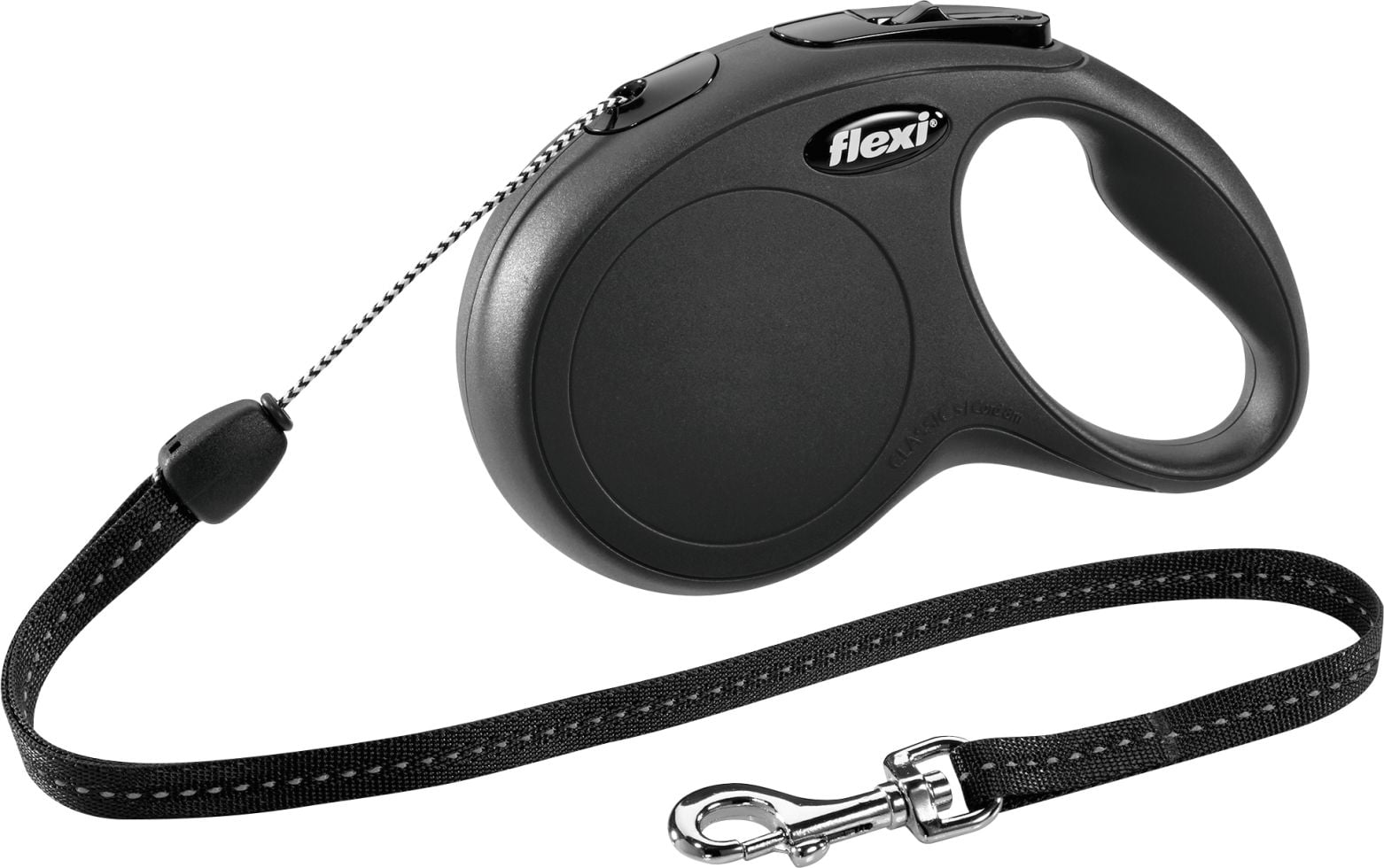 Flexi Hundeleine New Classic S schwarz, Seil - Image 7