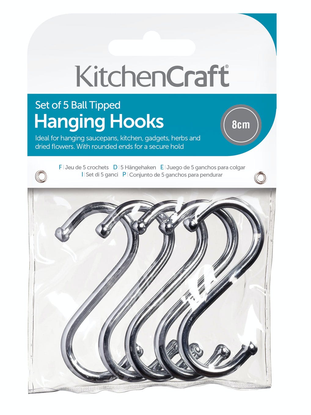 Kitchen Craft Versilbert Kchooksmed - Ständer Für Töpfe Und Pfannen - Bild 2