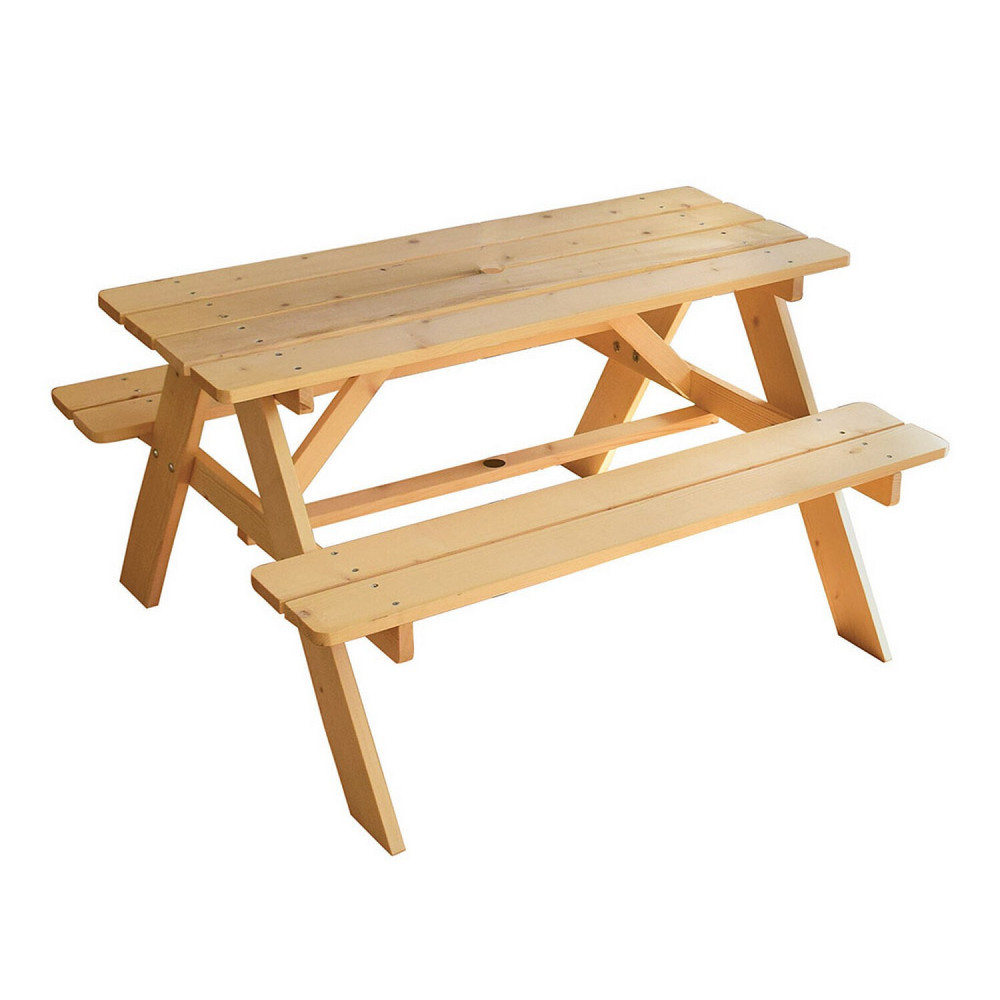 Table Pique-nique En Bois Pour Enfant – Dimensions H.53 X L.95 X P.100