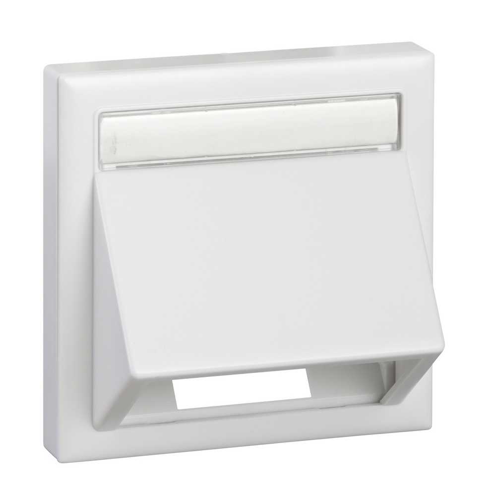 Schneider 5970040 Angled data cap for wall mounting, white CYB-BK3 ~E~ - Image 2