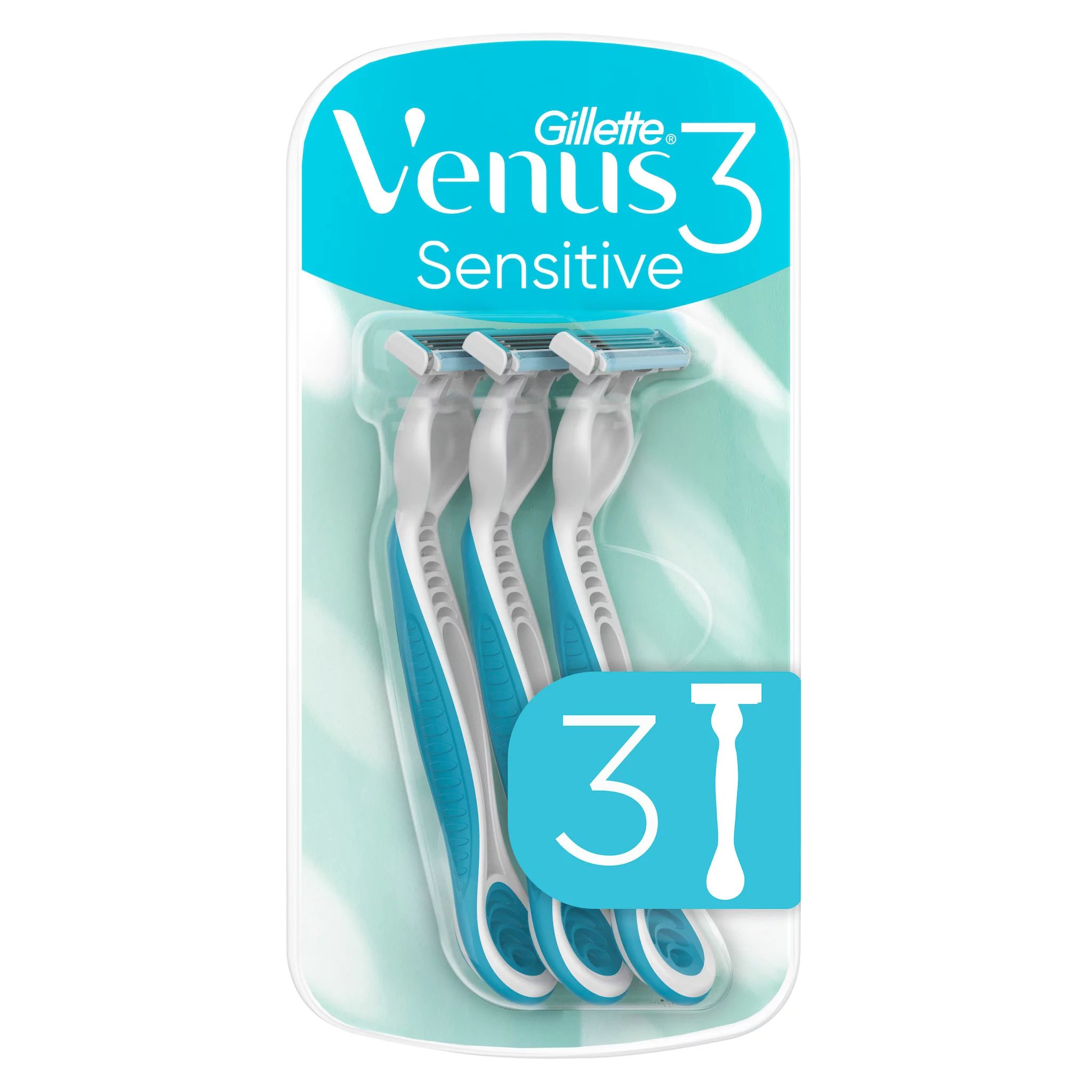Gillette Venus 3 Sensitive Einwegrasierer - 3 Stück - Bild 3