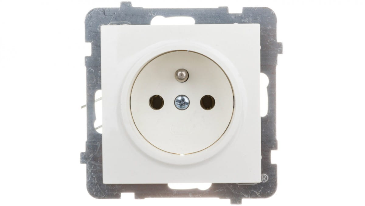 Oem Beige As Einzelsteckdose Mit/Ohne Ecru Gp-1Gz/M/27