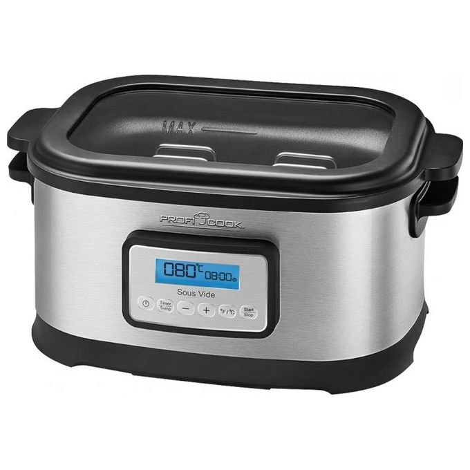 Proficook Schwarz/Silber Sv-1112 Sous-Vide, Dampfgarer + Reiskocher, - Image 5