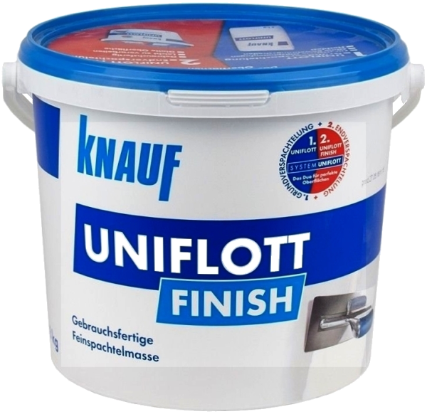 Knauf - Uniflott Finish Spachtelmasse 20 Kg Spachtelmassen