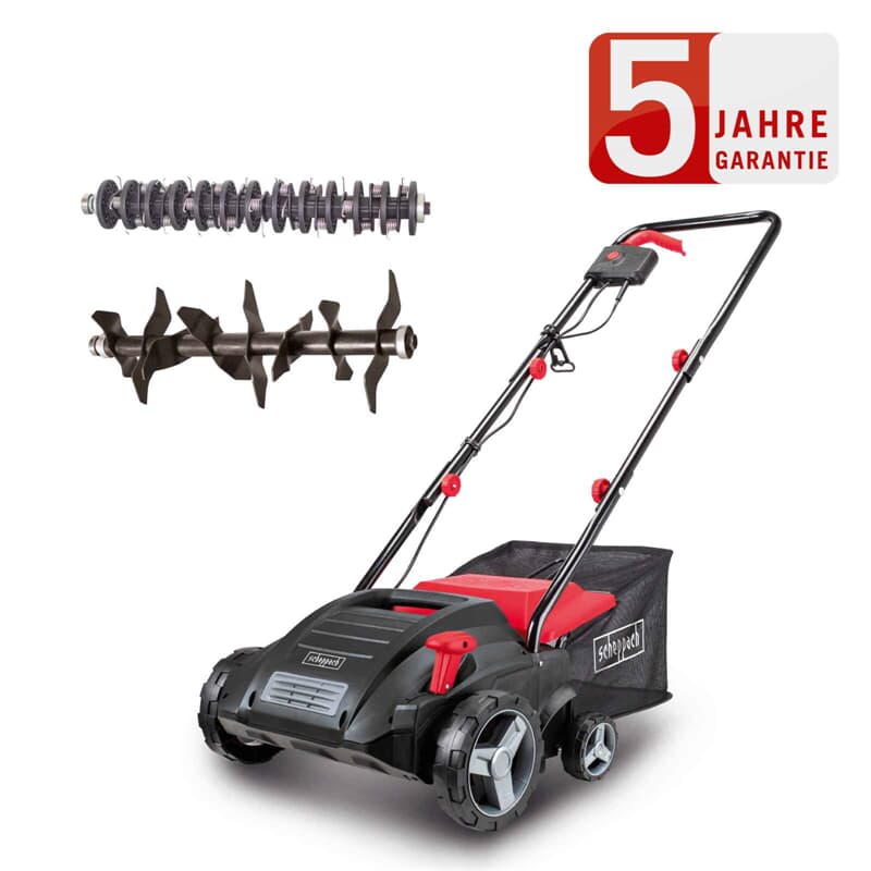 Scheppach Elektro Vertikutierer Sc32, 32 Cm Arbeitsbreite, 1,5Kw, 16 Messer 3In1 4046664076261