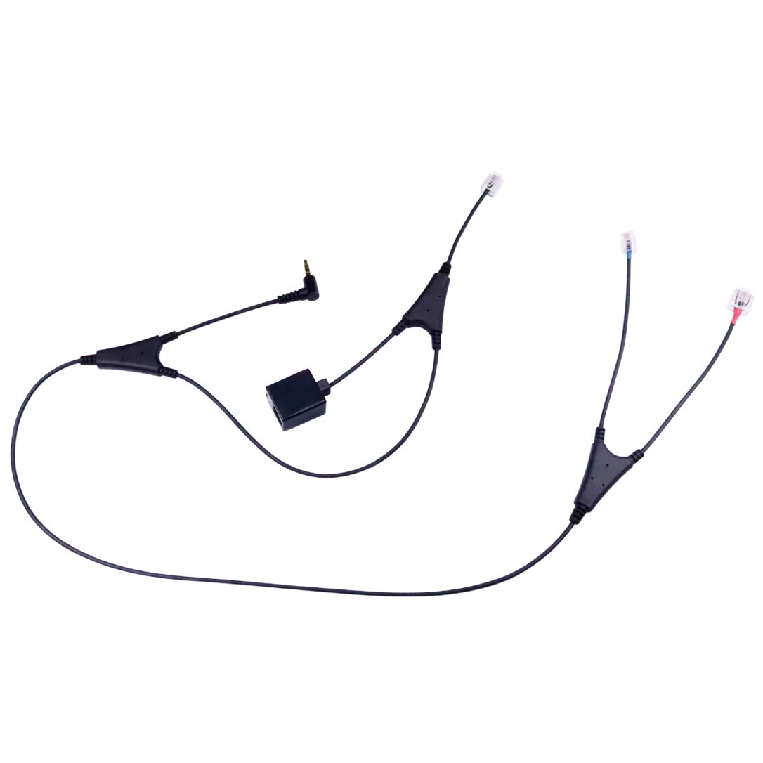 Jabra Schwarz 14201-37 Adapter Ehs Für Kopfhörer/Hörgeräte - Bild 5