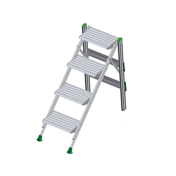 Facal – Tabouret En Aluminium Plio Gr 4 – Marches Striées 230 Mm