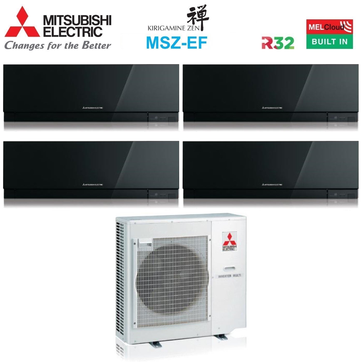Condizionatore Mitsubishi Electric Kirigamine Zen 7 2 Kw Raffreddamento 8 6 Kw Riscaldamento