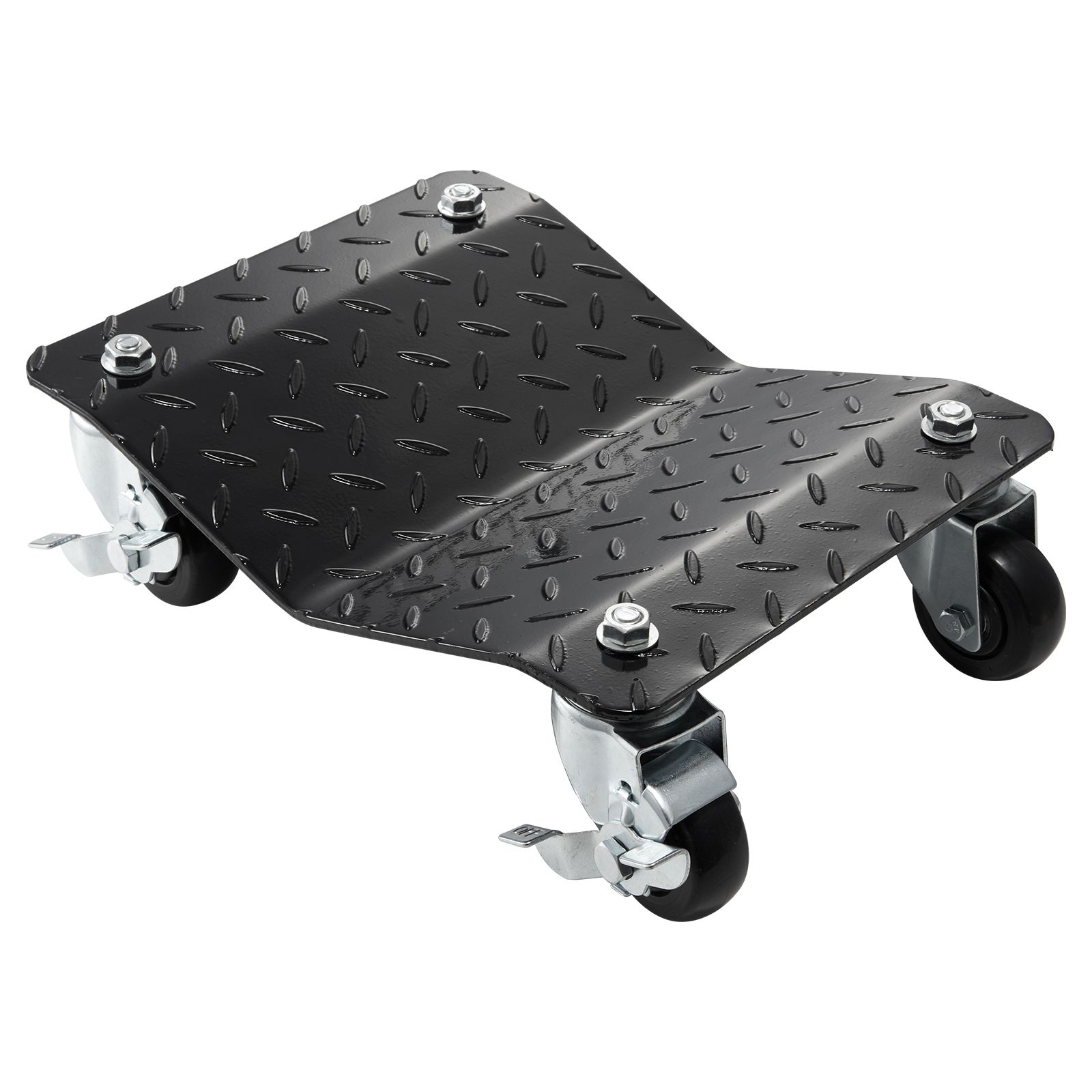Chariot de roue pour voiture en acier renforcé, capacité 1 360 kg, lot de 2