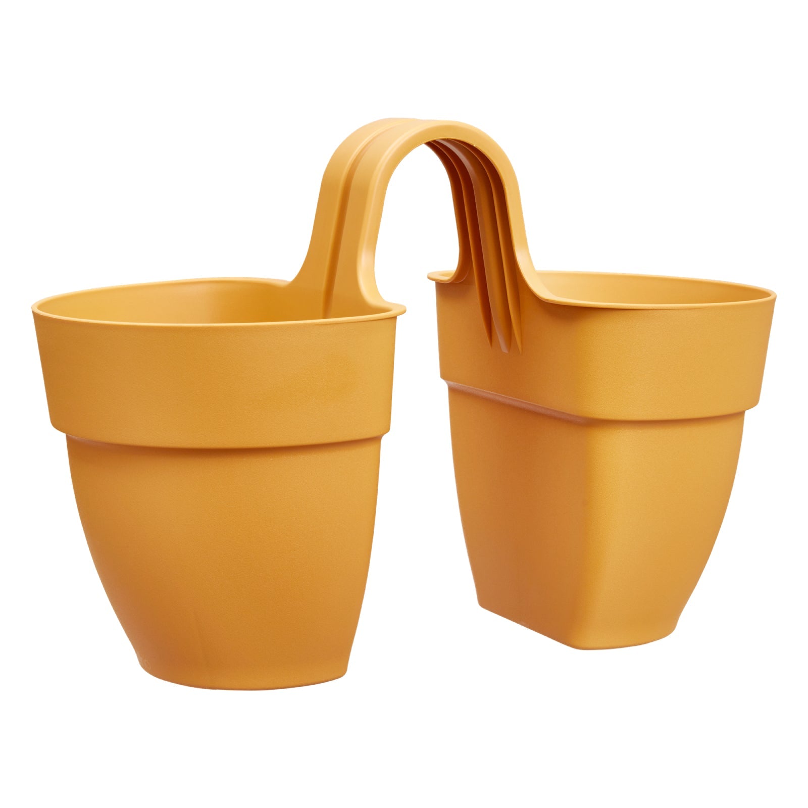Fioriera Vibia Campana Flower Twin 21cm Honey Yellow - Elho